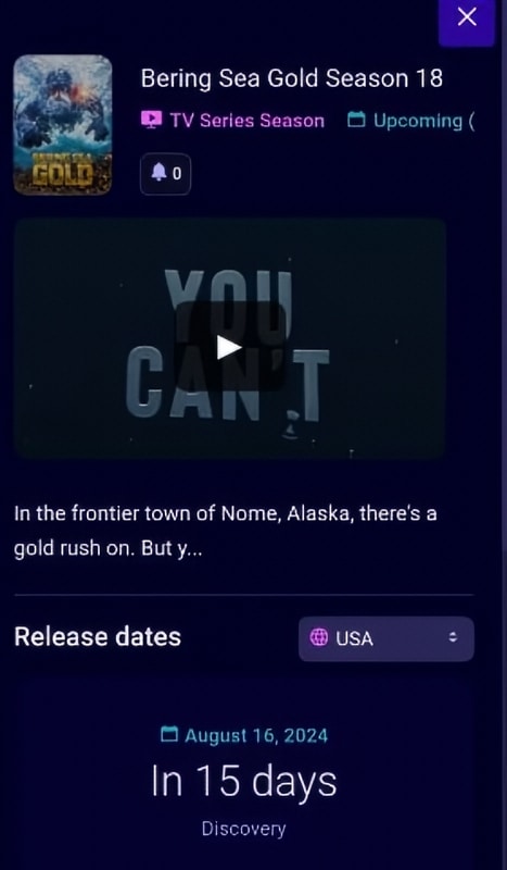 Bering Sea Gold Premiere Date Confirmed - Via Reddit