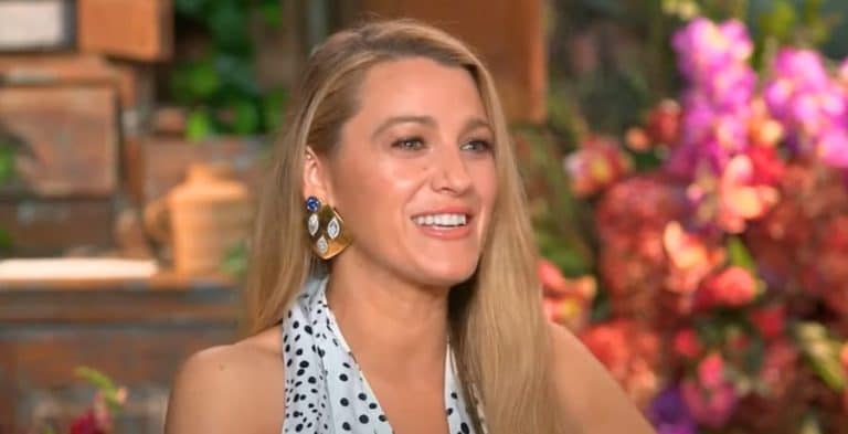 Blake Lively talking about new film on local Fox station