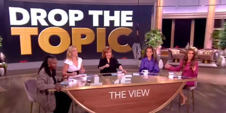 Drop the topic is back. - The View
