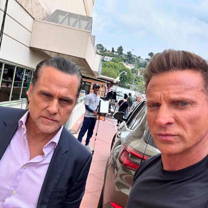 General Hospital stars Maurice Benard and Steve Burton