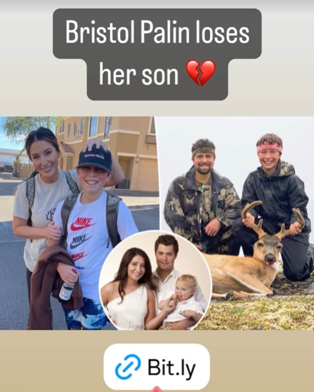 Jenelle Evans post about Bristol Palin