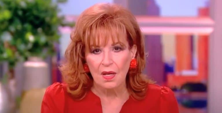 Joy Behar moderating on The View