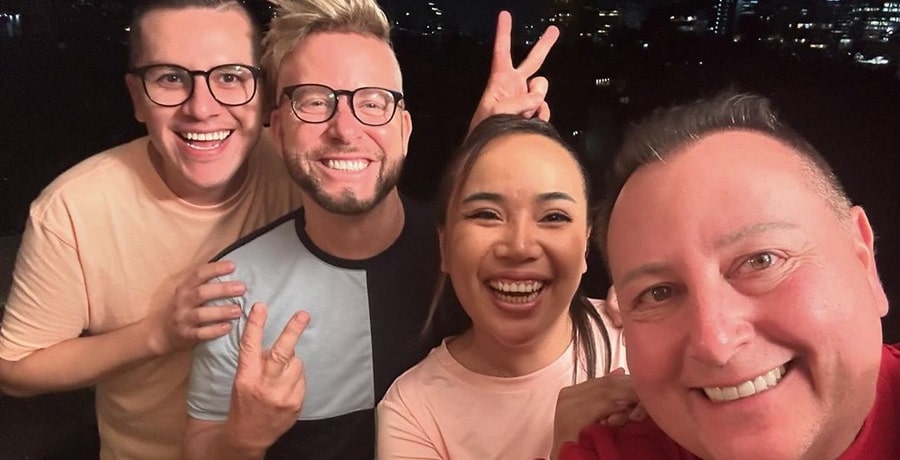 Annie Suwan, David Toborowksy, Kenny Niedermeier, Armando Rubio From 90 Day Fiance, TLC, Sourced From @kenneth_90day Instagram