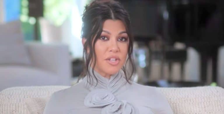 Kourtney Kardashian in confessional on Hulu show