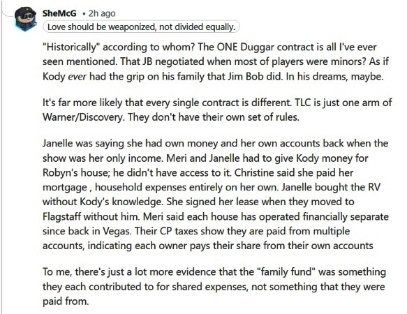 One fan reminds others that not all contracts are created equally. - Reddit