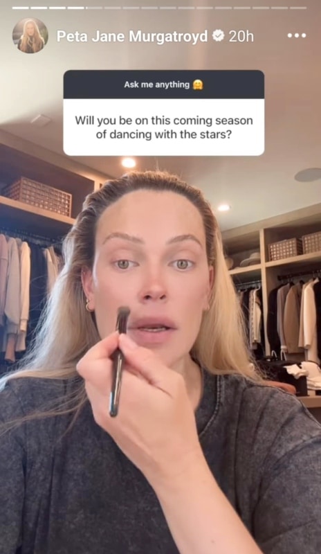 Peta Murgatroyd from Instagram