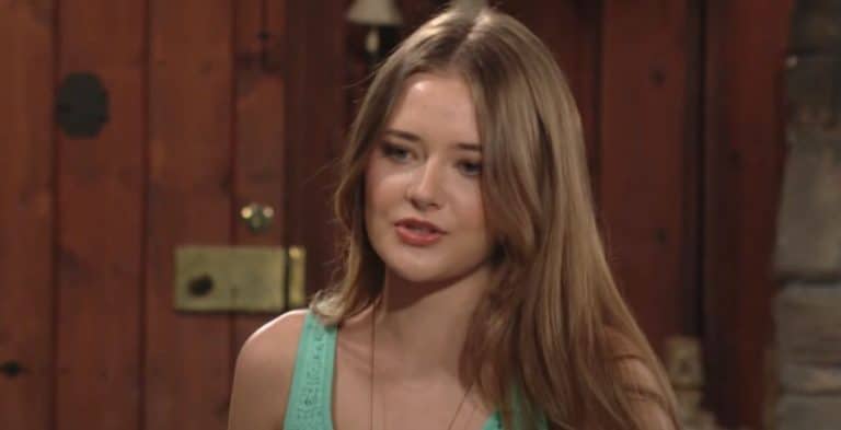 Reylynn Caster playing Faith on Young & Restless