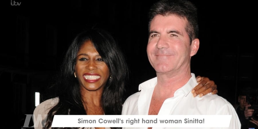 Simon Cowell and Sinitta - ITV