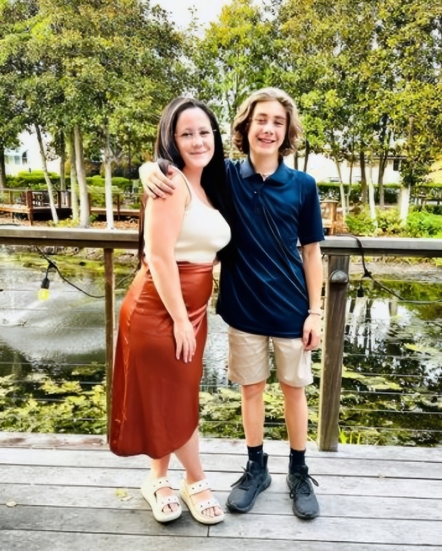Teen Mom Jenelle Evans, Jace Evans at 14 in 2023 - Instagram