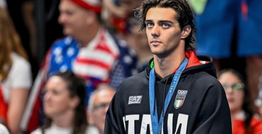 Thomas Ceccon at the Olympics