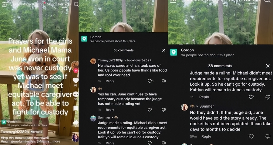 TikTok Discussion On Michael Cardwell and Kaitlyn