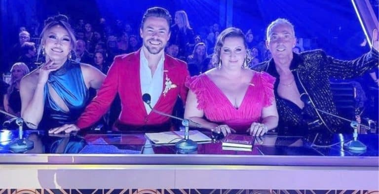 Carrie Ann Inaba, Derek Hough, Mandy Moore, and Bruno Tonioli from Dancing With The Stars on Instagram