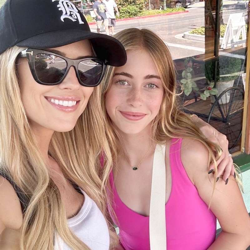 Christina Hall and her daughter Taylor from Instagram