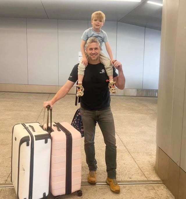 Ant Anstead and his son Hudson from Instagram