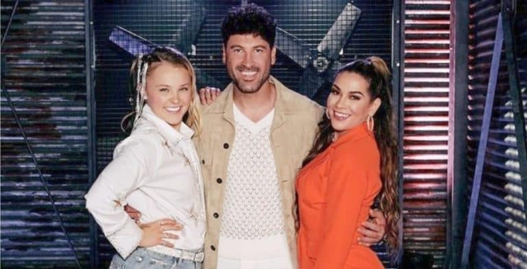 JoJo Siwa, Maks Chmerkovskiy, and Allison Holker from Instagram