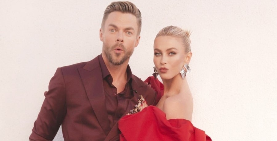 Derek Hough and Julianne Hough from Julianne's Instagram