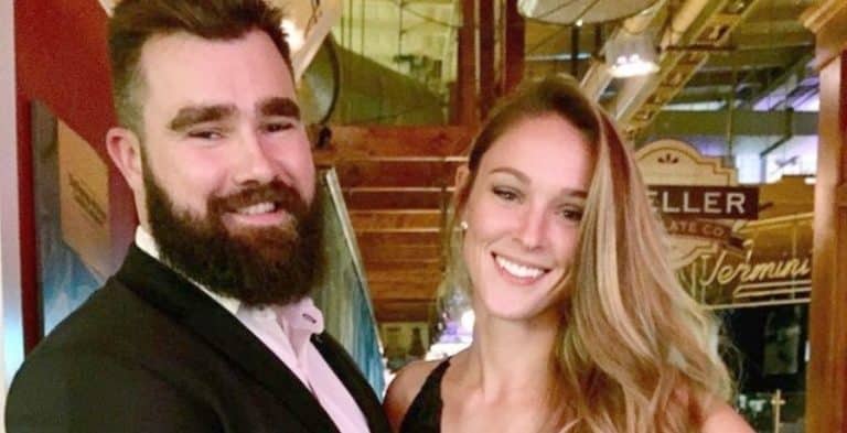 Jason Kelce and Kylie Kelce from Instagram