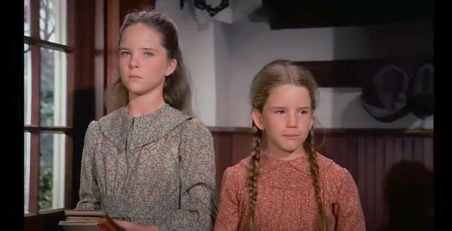 Melissa Sue Anderson and Melissa Gilbert from Little House On The Prairie, Peacock, Sourced from YouTube