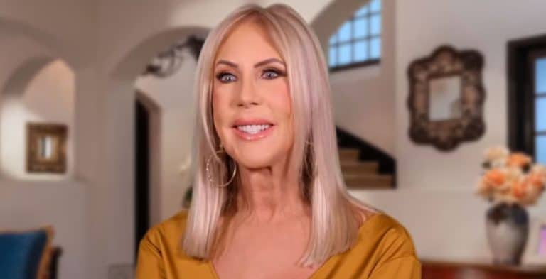 Vicki Gunvalson pictured in a RHOC season 18 confessional