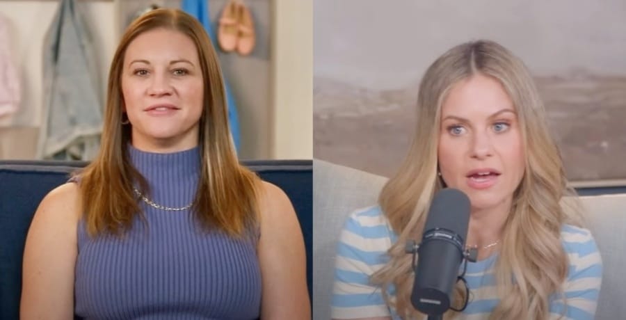 Danielle Busby from OutDaughtered, TLC, and Candace Cameron Bure from The Blaze, both sourced from YouTube