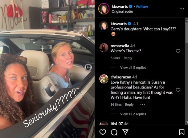 Golden Bachelor, Gerry Turner's daughters, Angie Turner and Jenny Young try to set Kathy Swarts up - Instagram