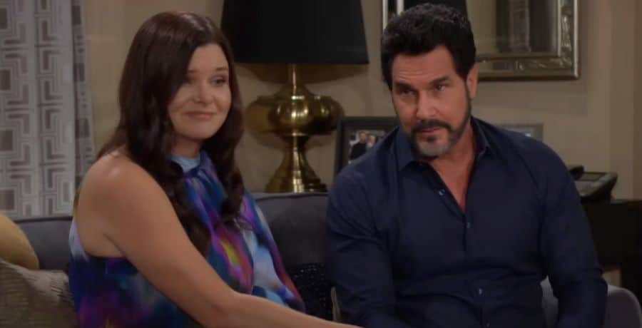 Heather Tom as Katie and Don Diamont as Bill on Bold & Beautiful