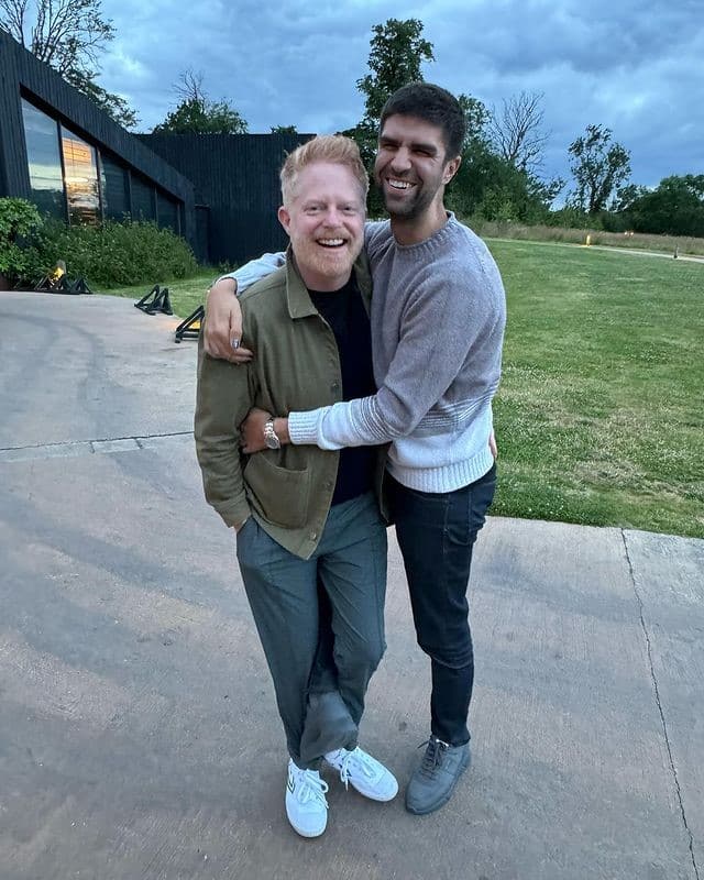 Jesse Tyler Ferguson and Justin Mikita from Instagram