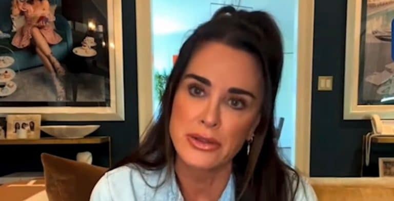 RHOBH star Kyle Richards pictured in an interview