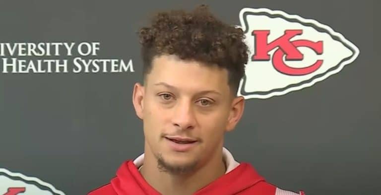 Patrick Mahomes during press conference