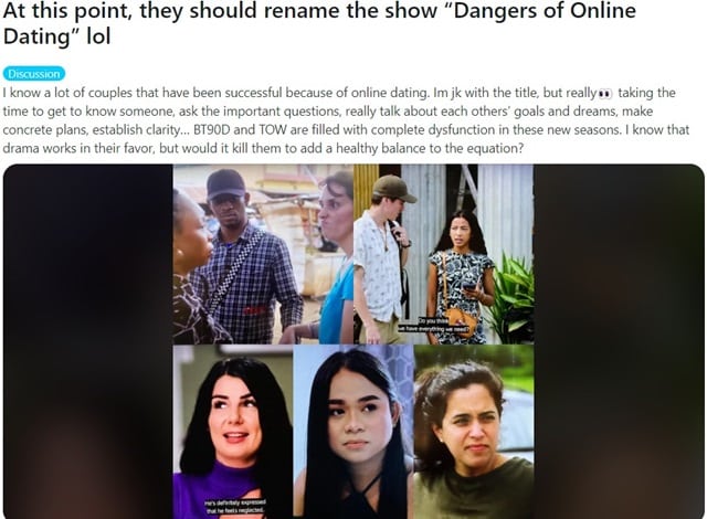 Rayne, Meitalia, Veah, Faith, Statler, From 90 Day Fiance, TLC, Sourced From Reddit