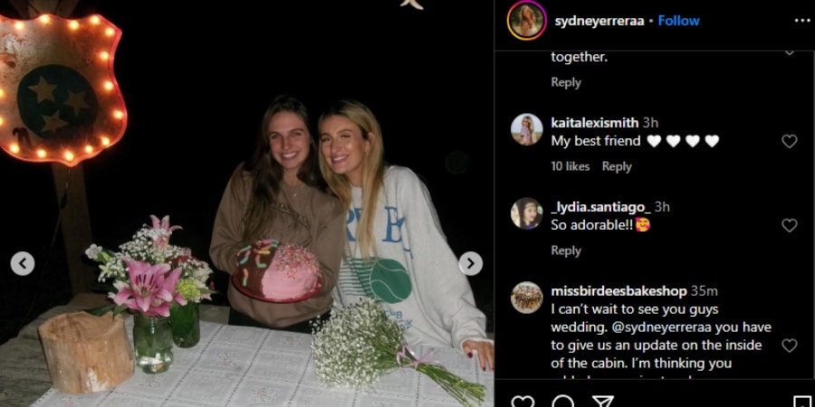 Sydney Errera and Kait Smith celebrate her birthday. - Instagram