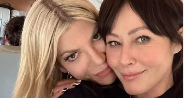 Tori Spelling, Shannen Doherty-Instagram