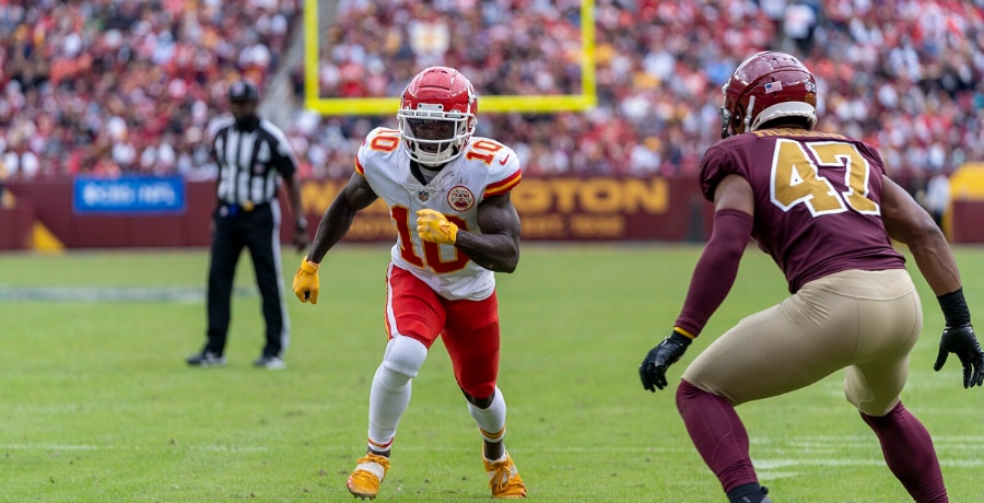 Tyreek Hill - Tyreek Hill, Khaleke Hudson/ Wikimedia Commons