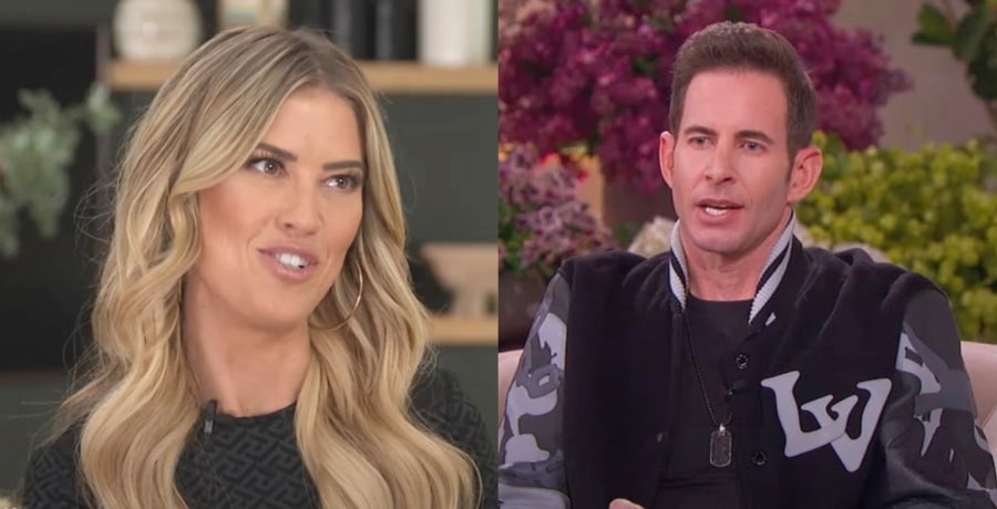 Christina Hall and Tarek El Moussa in YouTube interviews