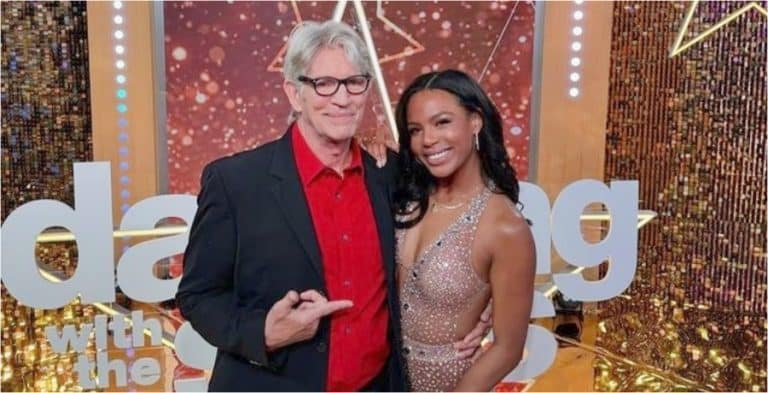 Eric Roberts and Britt Stewart from Instagram