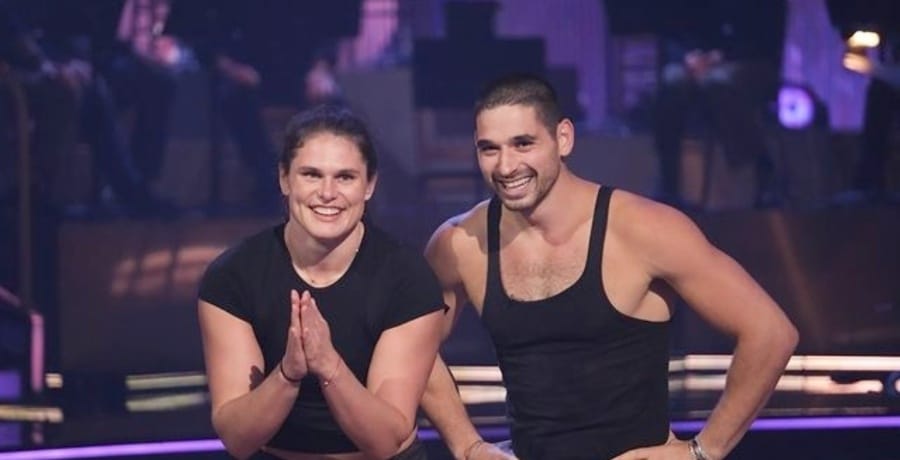 Ilona Maher and Alan Bersten from Instagram