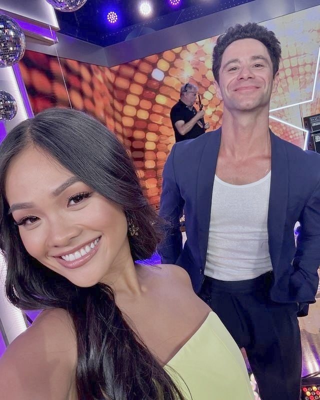 Jenn Tran and Sasha Farber from Instagram