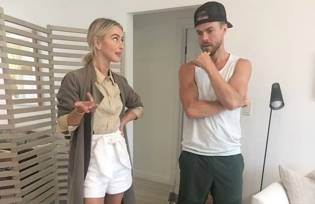 Julianne and Derek Hough from Instagram