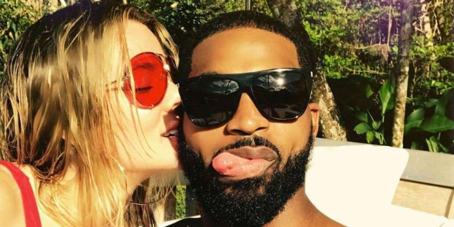 khloe and tristan selfie