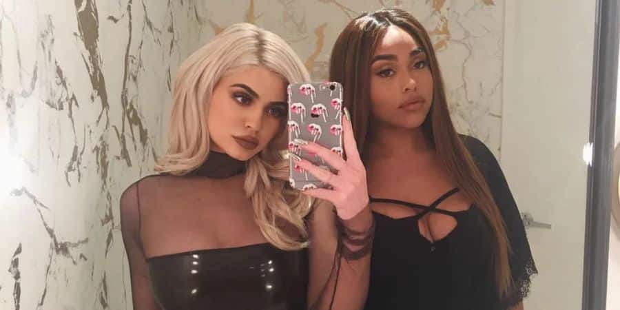 kylie jenner jordyn woods selfie