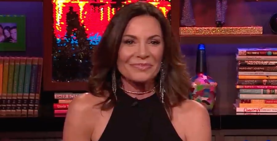 Former RHONY star Luann de Lesseps pictured during an appearance on WWHL