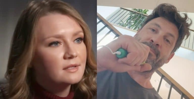 Maks Chmerkovskiy and Anna Delvey from interviews on YouTube