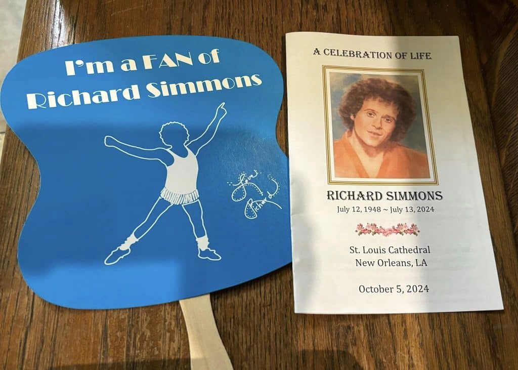 Richard Simmons' celebration of life