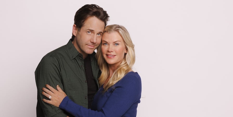 Hallmark Niall Matter, Alison Sweeney Image Credit: Lighthouse Productions.