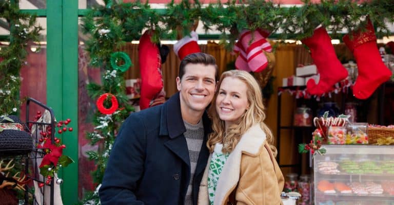 Photo: Jordan Litz, Ginna Claire Mason Credit: ©2024 Hallmark Media/Photographer: Eric Zachanowich