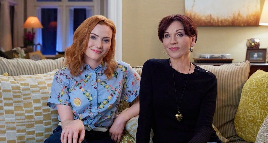 Photo: Skyler Samuels, Marilu Henner Credit: ©2024 Hallmark Media/Photographer: Allister Foster