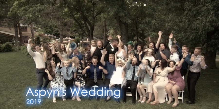 Aspyn and Mitch Thompson's wedding was a huge celebration for the Browns. - Sister Wives