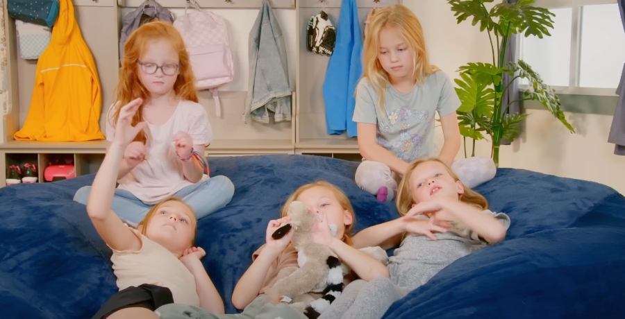 The Busby quints from OutDaughtered, TLC, sourced from YouTube