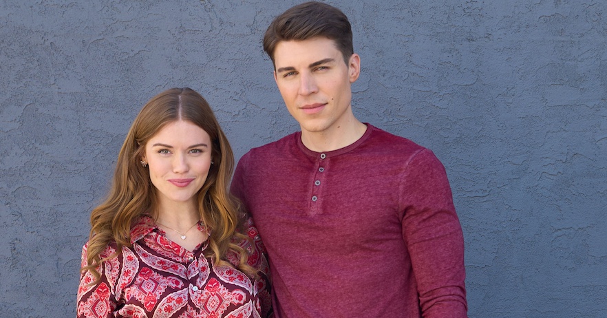 Photo: Holland Roden, Nolan Gerard Funk Credit: ©2024 Hallmark Media/Photographer: Heather Beckstead