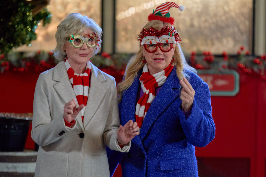 Photo: Beth Broderick, Caroline Rhea Credit: ©2024 Hallmark Media/Photographer: Philippe Bosse